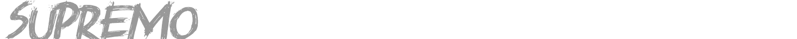 Supremo font preview